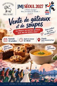 JMJ - vente soupe